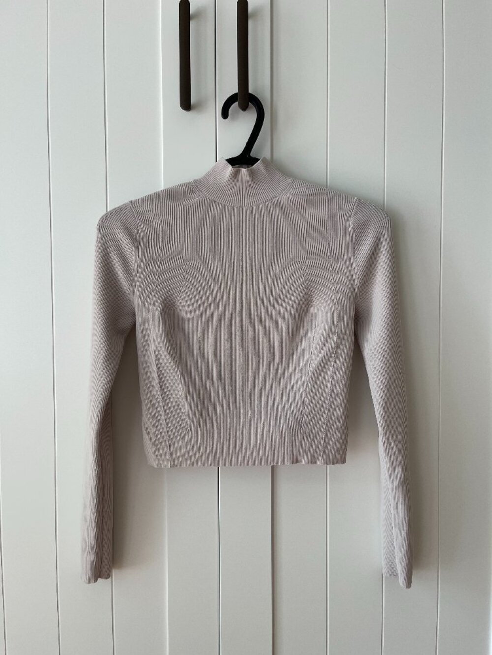 Lululemon Ribbed Open-Back Long Sleeve Top